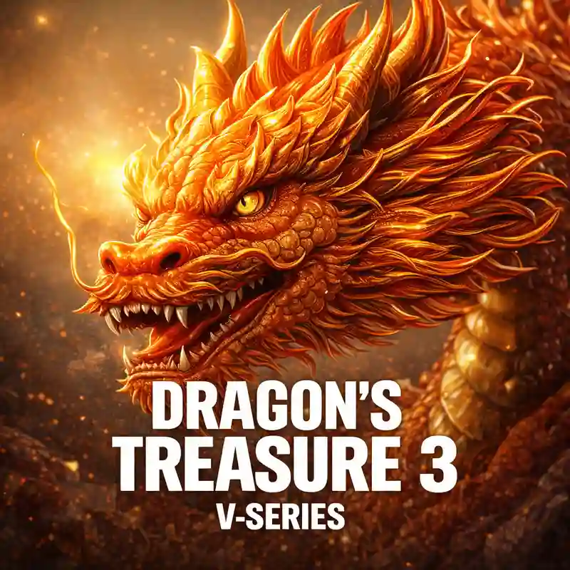 Dragon's Treasure 3 Slot Game Cover